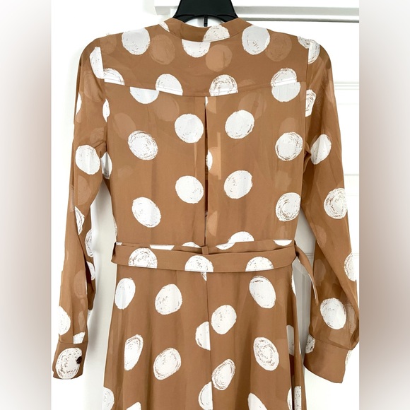 NEW Banana Republic Heritage woman’s maxi sheer shirt dress size 0 - Picture 5 of 6